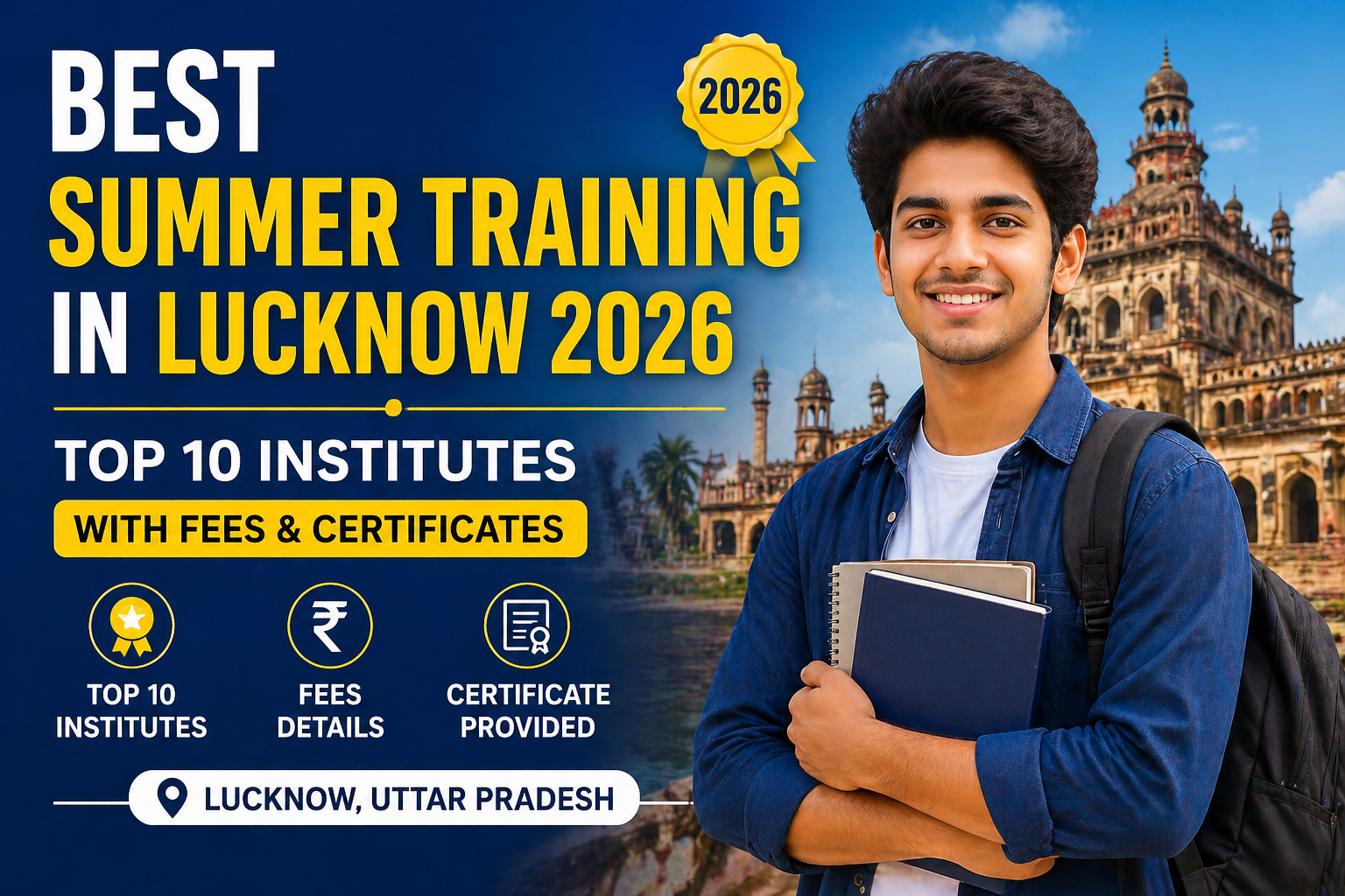 Best Summer Training in Lucknow 2026 – Top 10 Institutes with Fees & Certificates